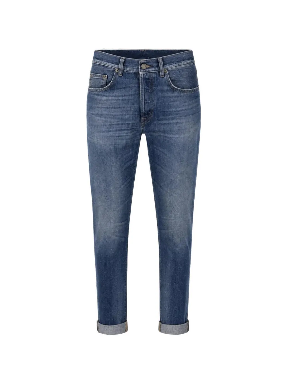 DONDUP Icon faded-effect jeans - Blau