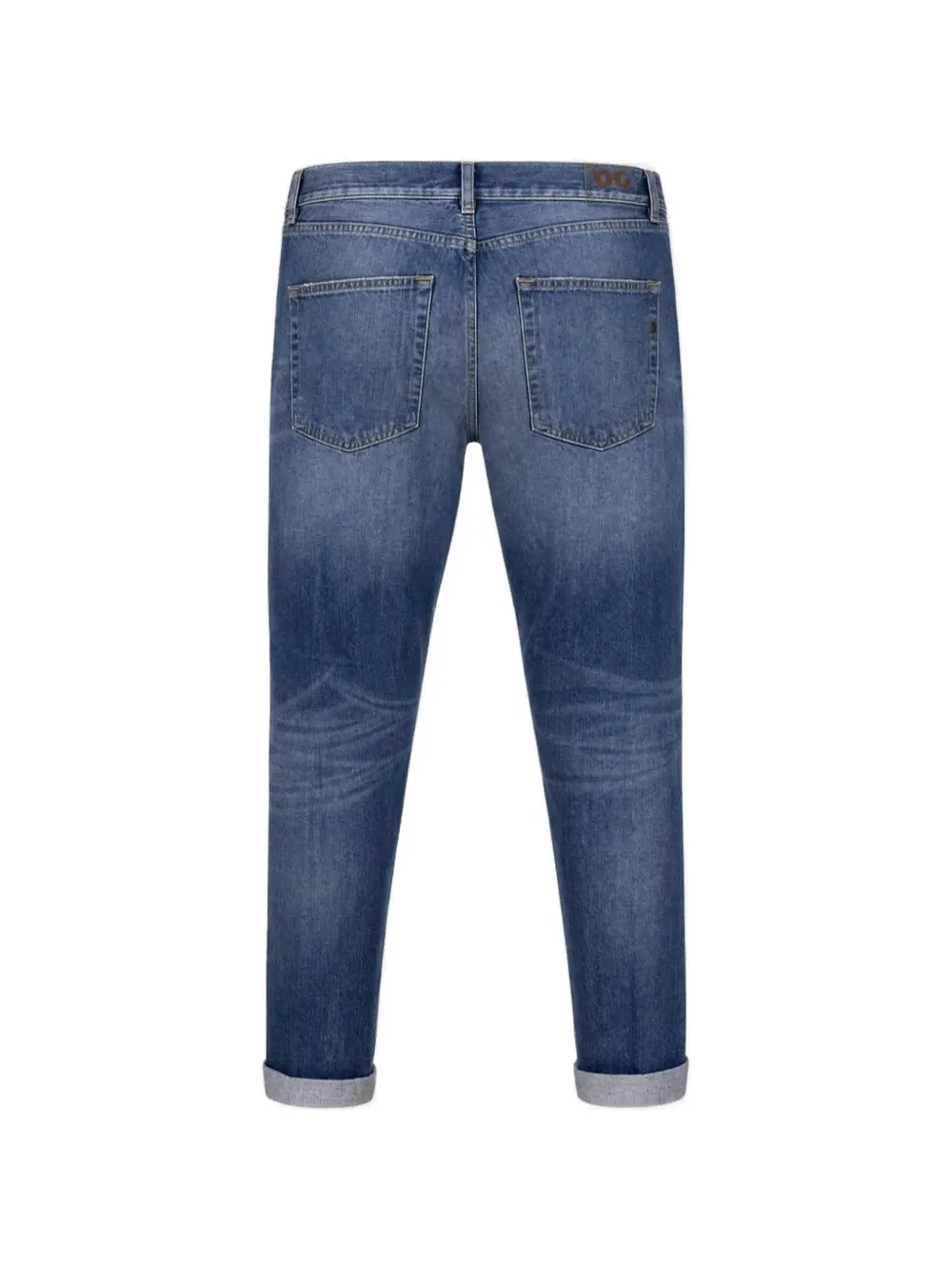 DONDUP Icon jeans met vervaagd effect Blauw