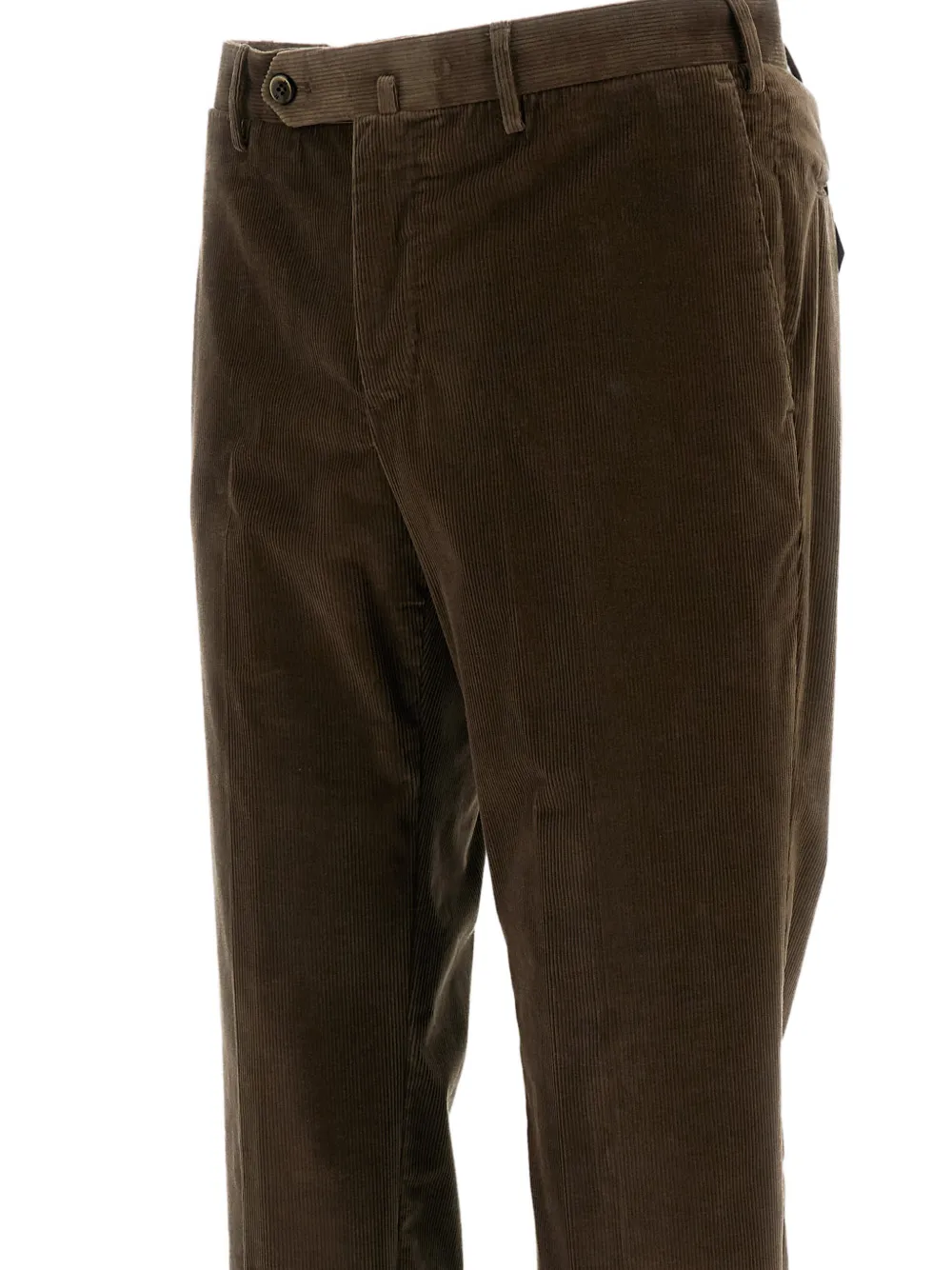 PT Torino PT01 ribfluwelen broek Bruin