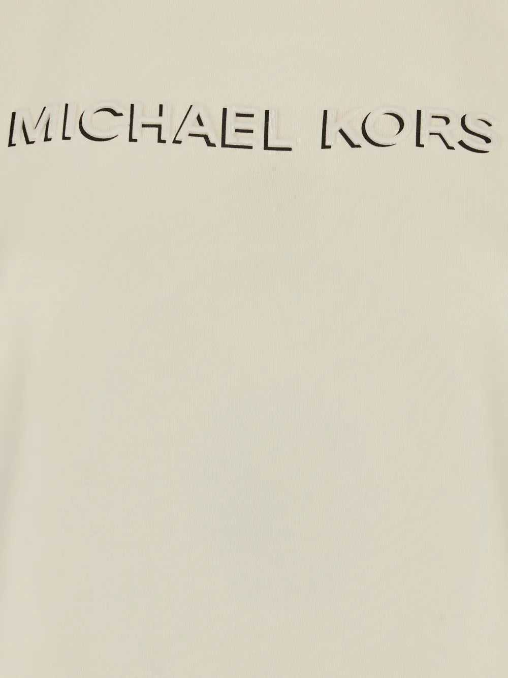 Michael Kors logo-print T-shirt Beige