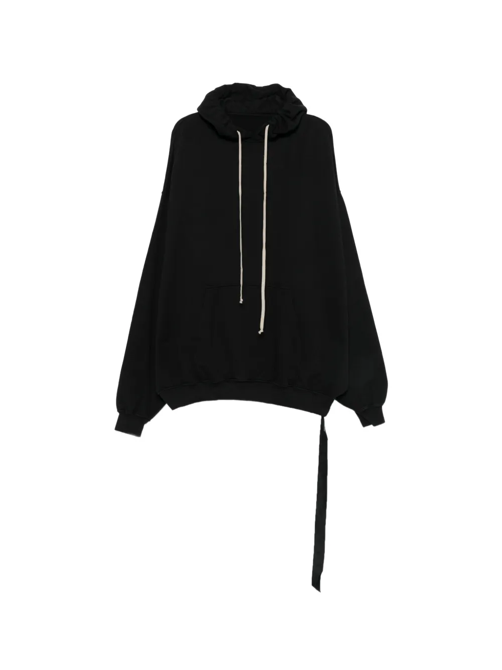 Rick Owens DRKSHDW Hun hoodie met bandje Zwart