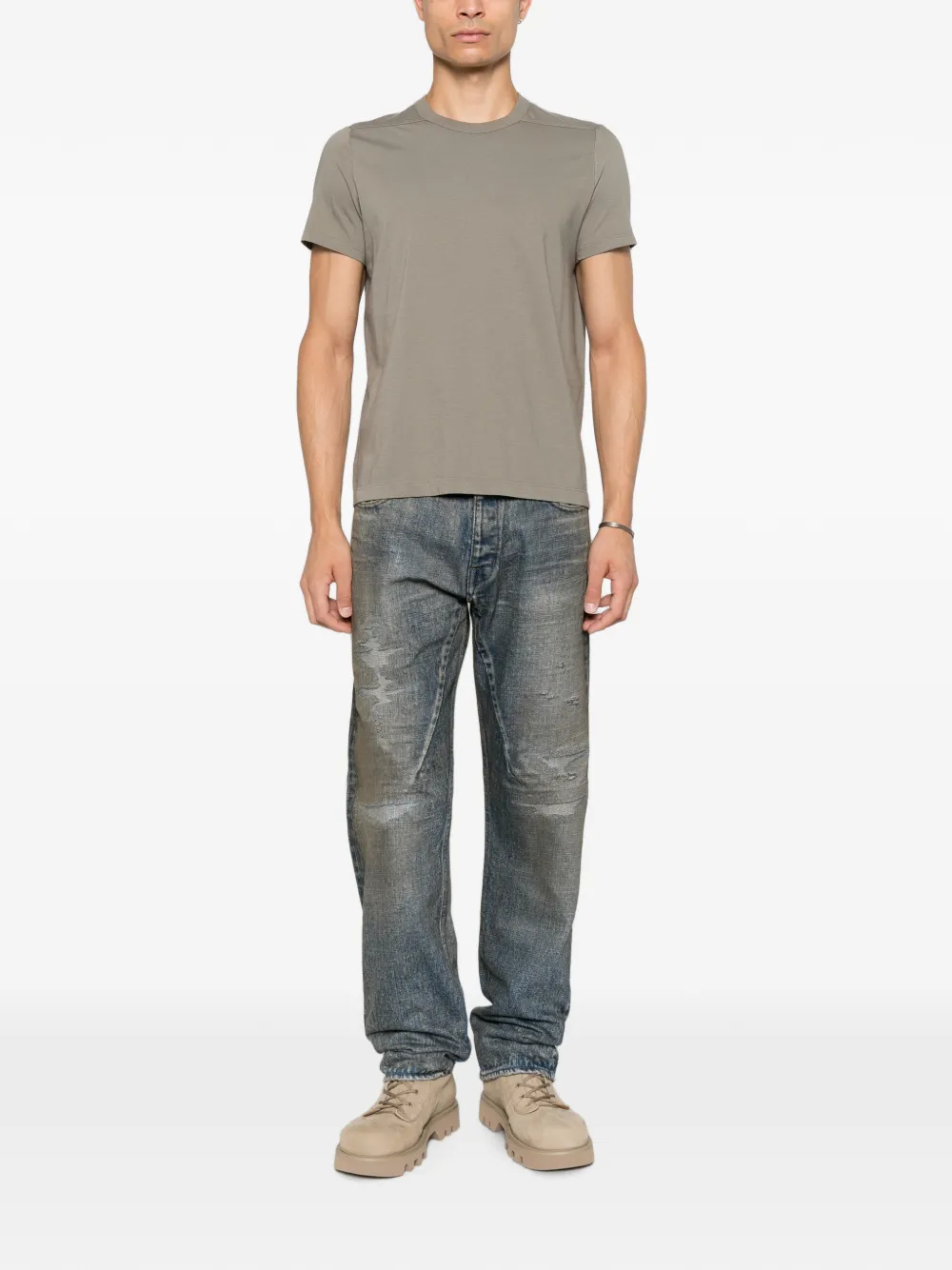 Rick Owens Level T-shirt Grijs