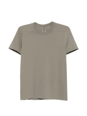 Rick Owens double-layer short-sleeve Cotton T-shirt | Grey | FARFETCH