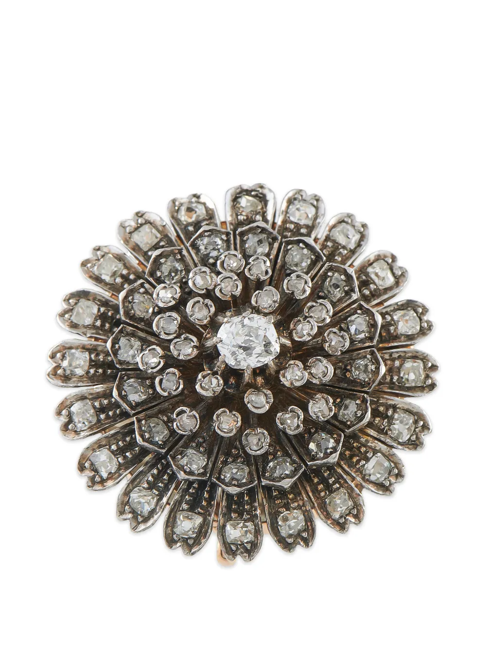 LB Exclusive starburst diamond brooch - Rosa