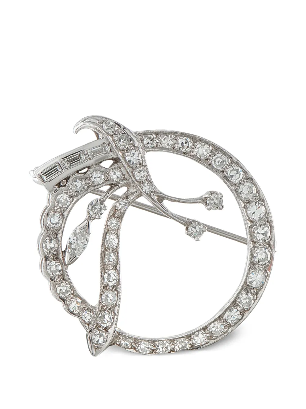 LB Exclusive diamond brooch - Argento