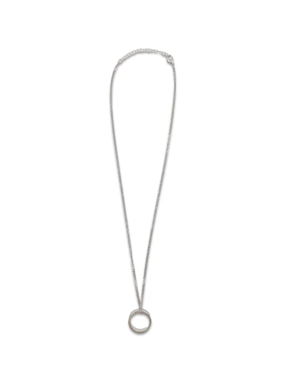 MM6 Maison Margiela numeric necklace - Silber