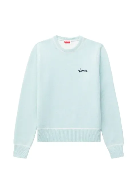 Kenzo Kenzo Varsity embroidered sweater