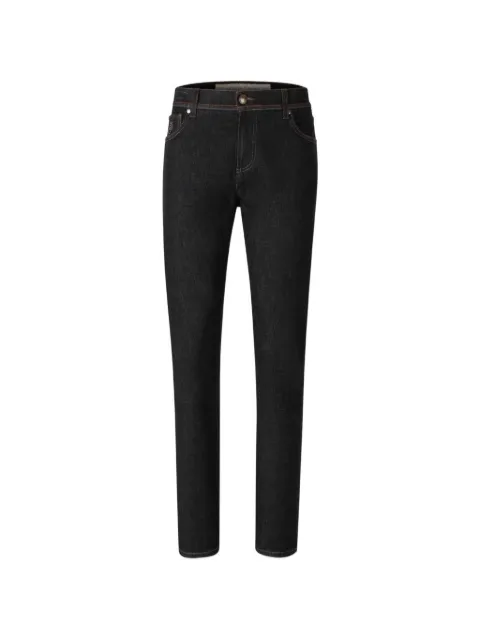 Richard J. Brown  logo-patch jeans