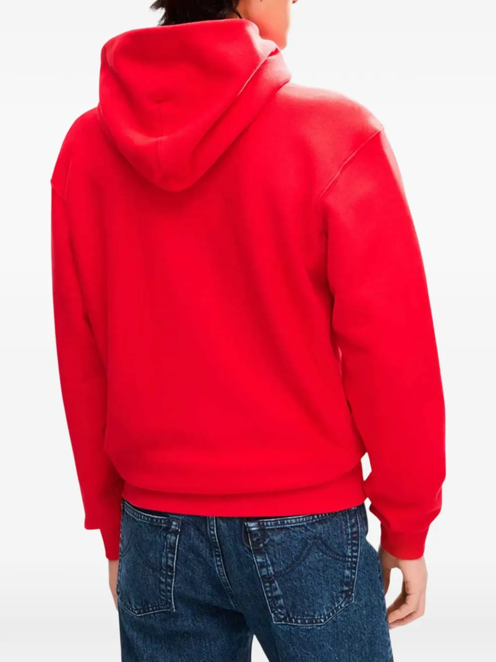 Kenzo Sounds hoodie met rits Rood