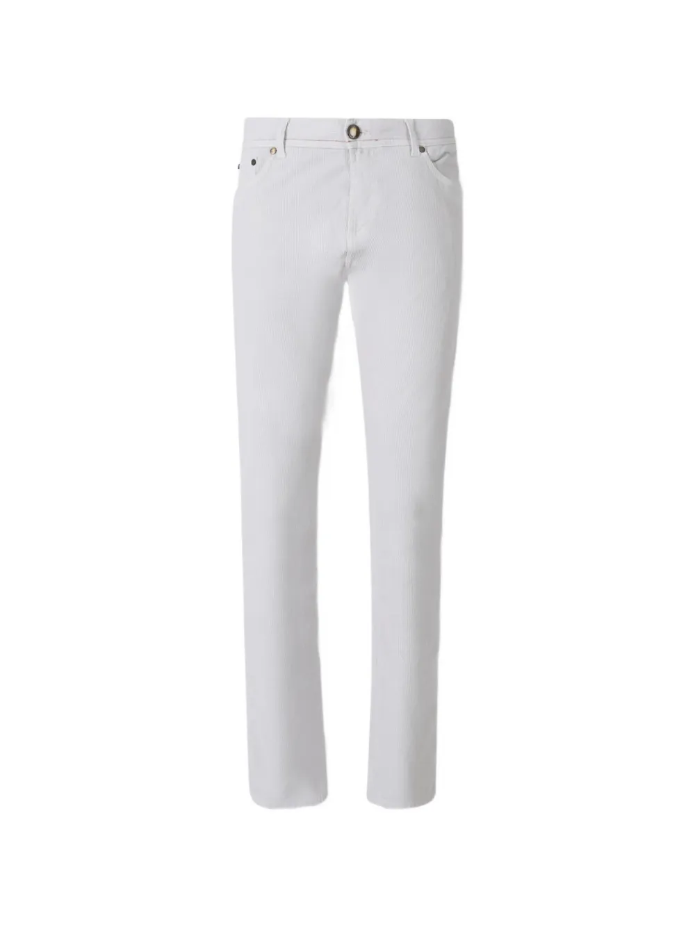 Richard J. Brown corduroy-effect jeans - Bianco