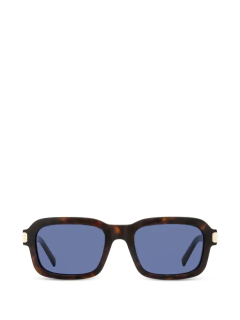 MCM rectangular-frame logo-plaque sunglasses