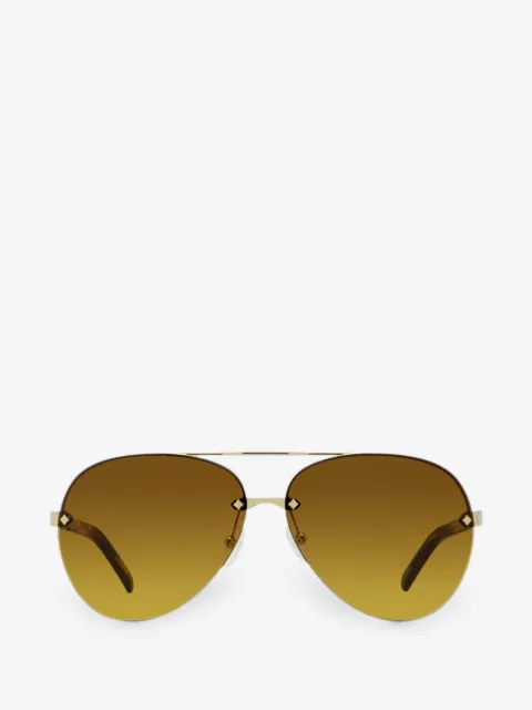 MCM rimless pilot-frame sunglasses