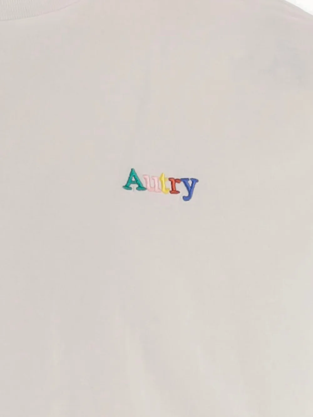 Autry T-shirt met veelkleurig logo Wit