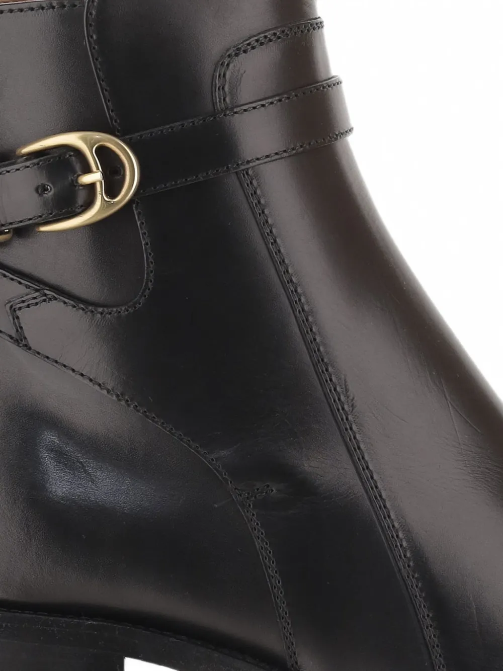 Sartore buckle-strap ankle boots Zwart