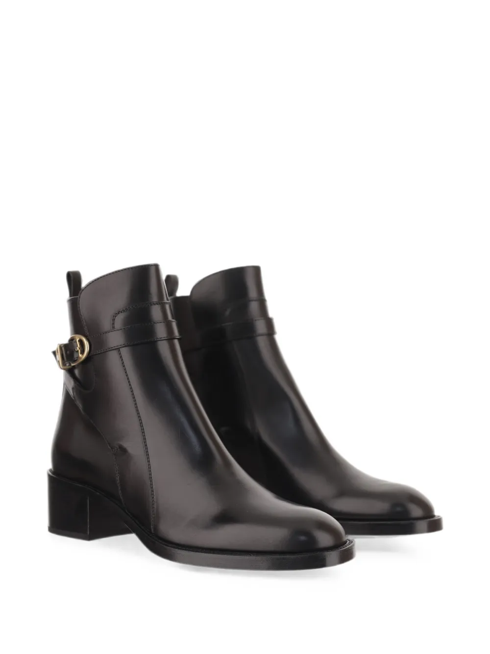 Sartore buckle-strap ankle boots Zwart