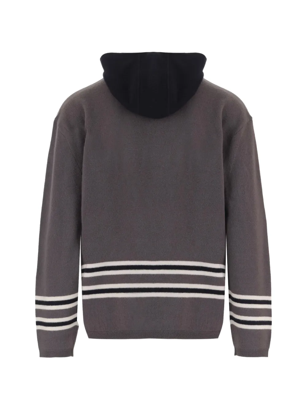 Emporio Armani Hoodie met logoplakkaat Grijs