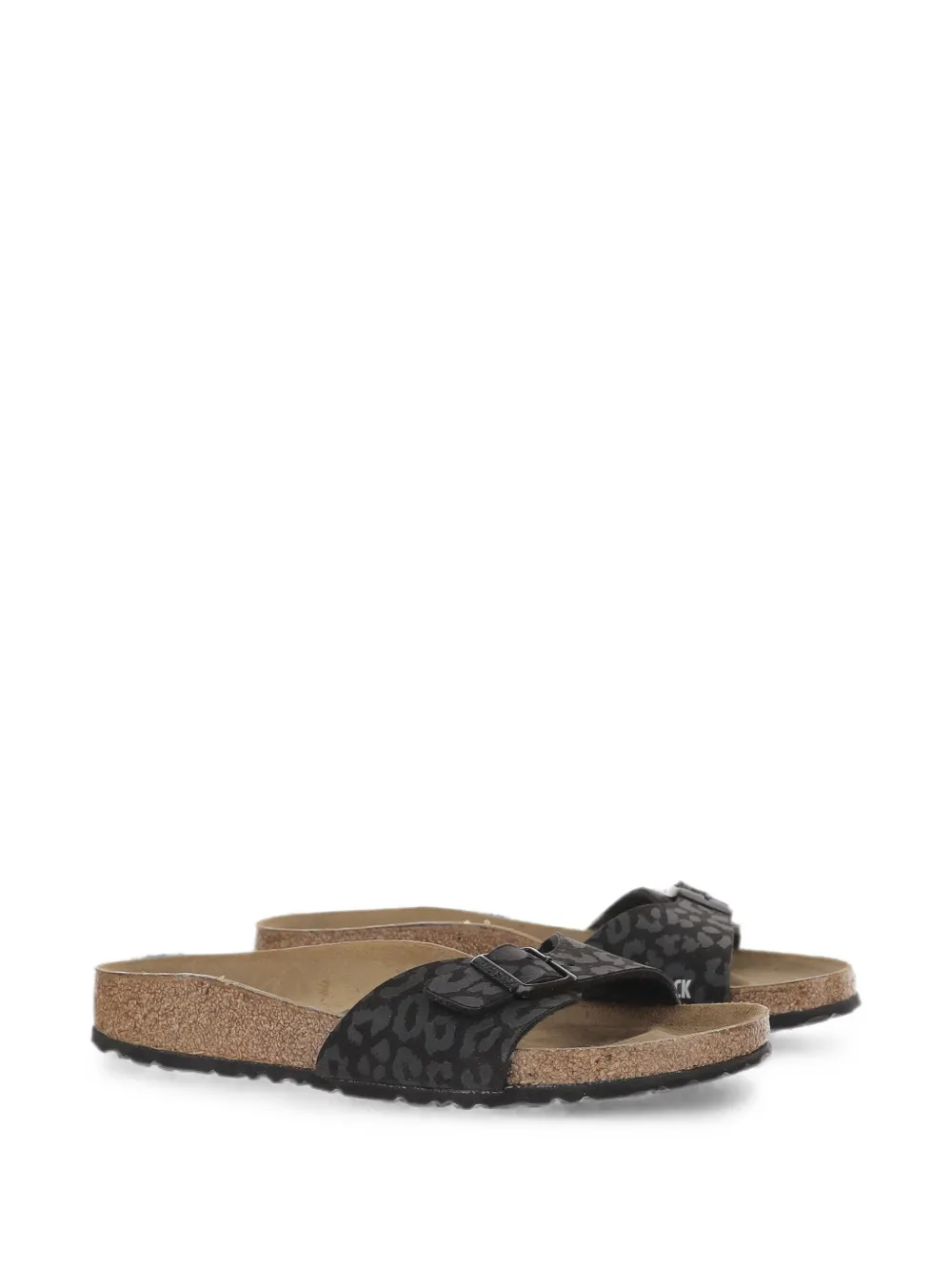 Birkenstock Madrid sandalen Zwart