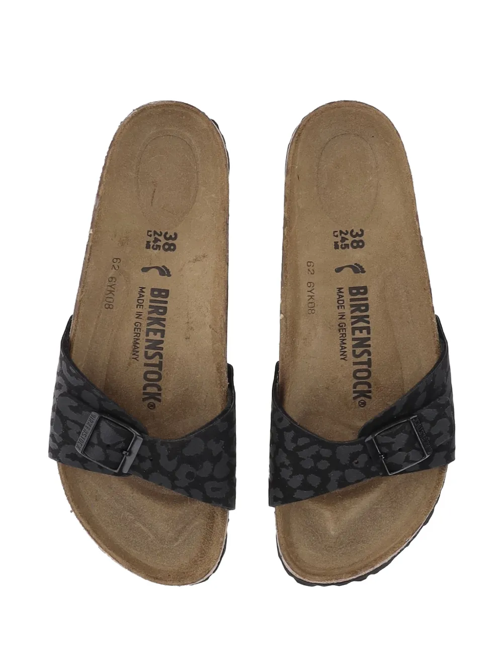 Birkenstock Madrid sandalen Zwart