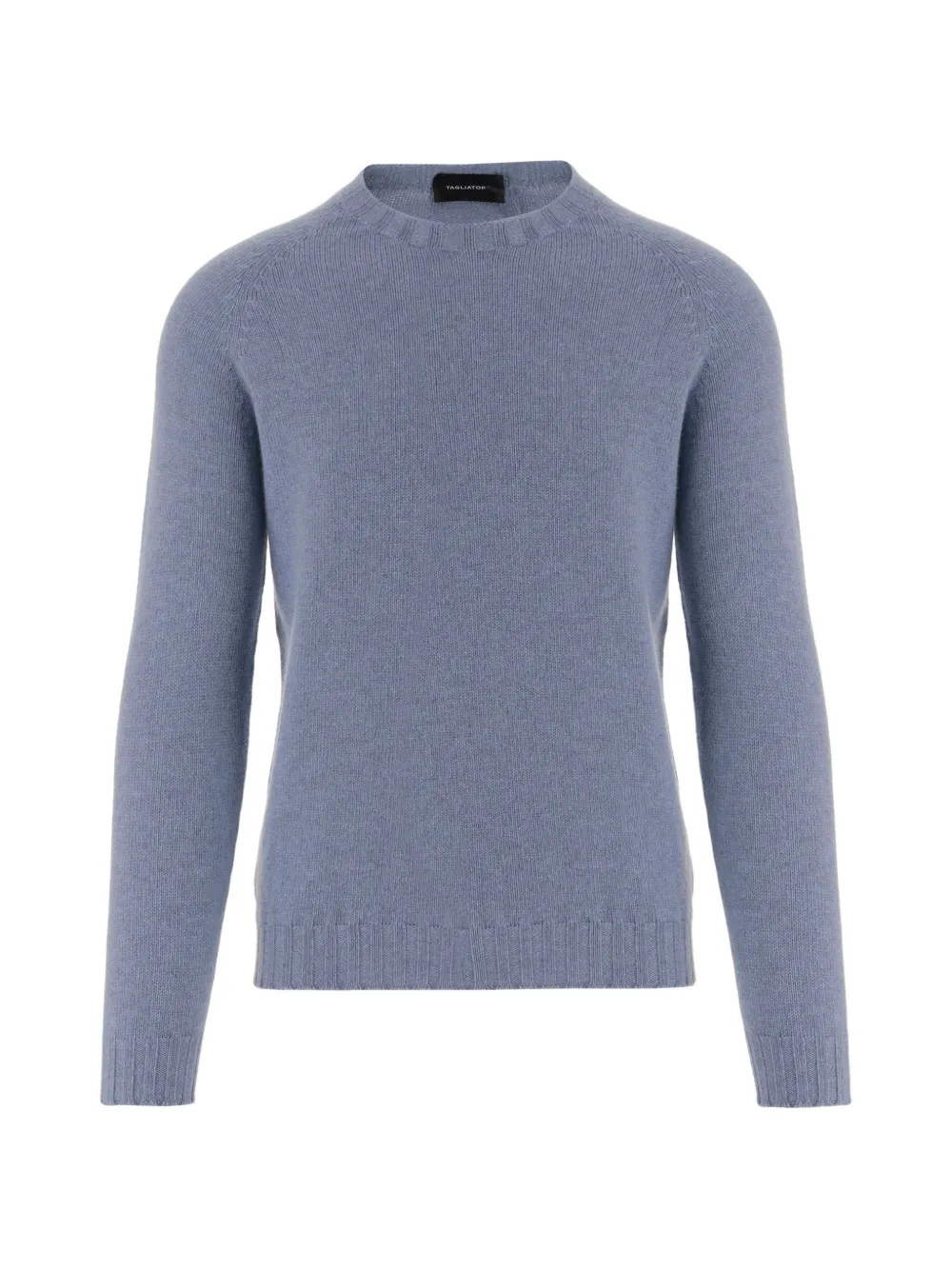 Tagliatore crew-neck raglan-sleeve sweater - Blau