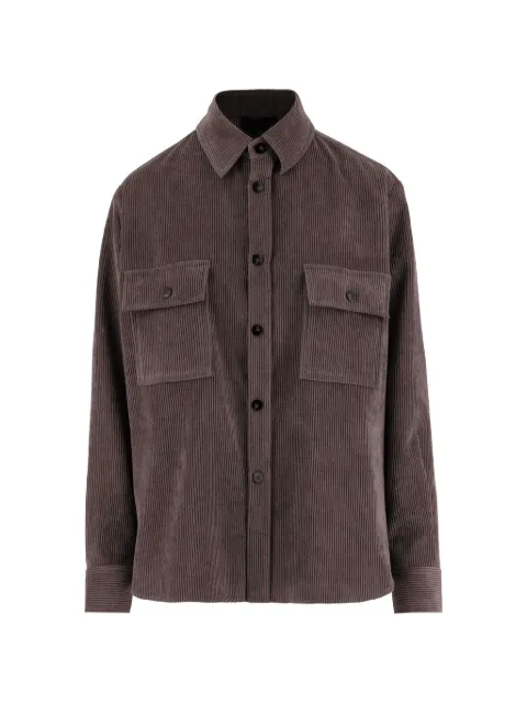 F.It camisa con bolsillos y solapa