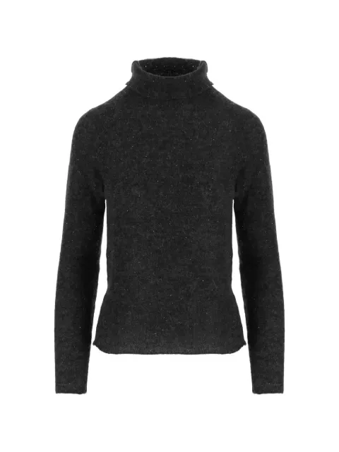 Bruno Manetti sequin-embellished turtleneck sweater