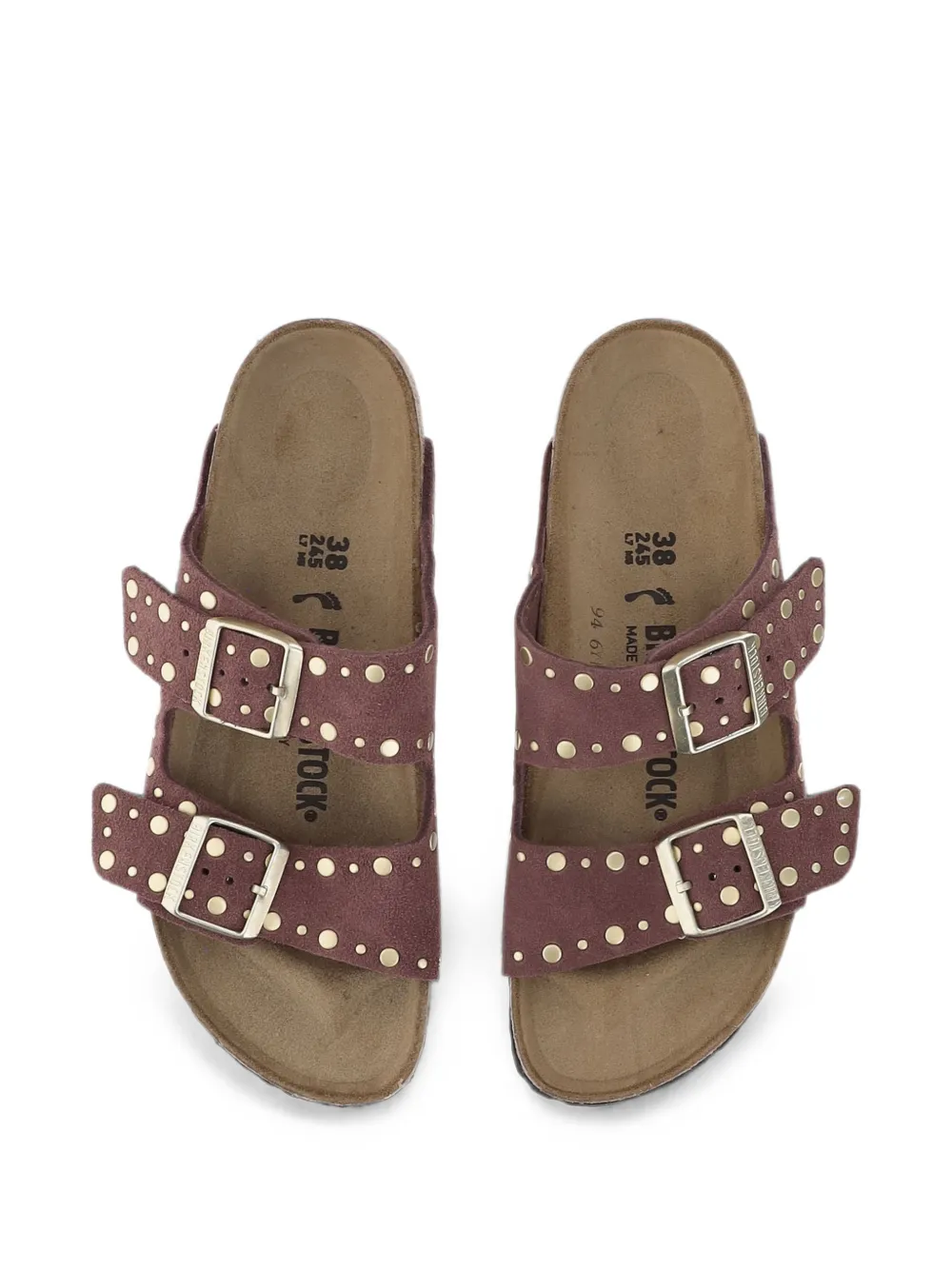Birkenstock Arizona Rivet sandals Paars