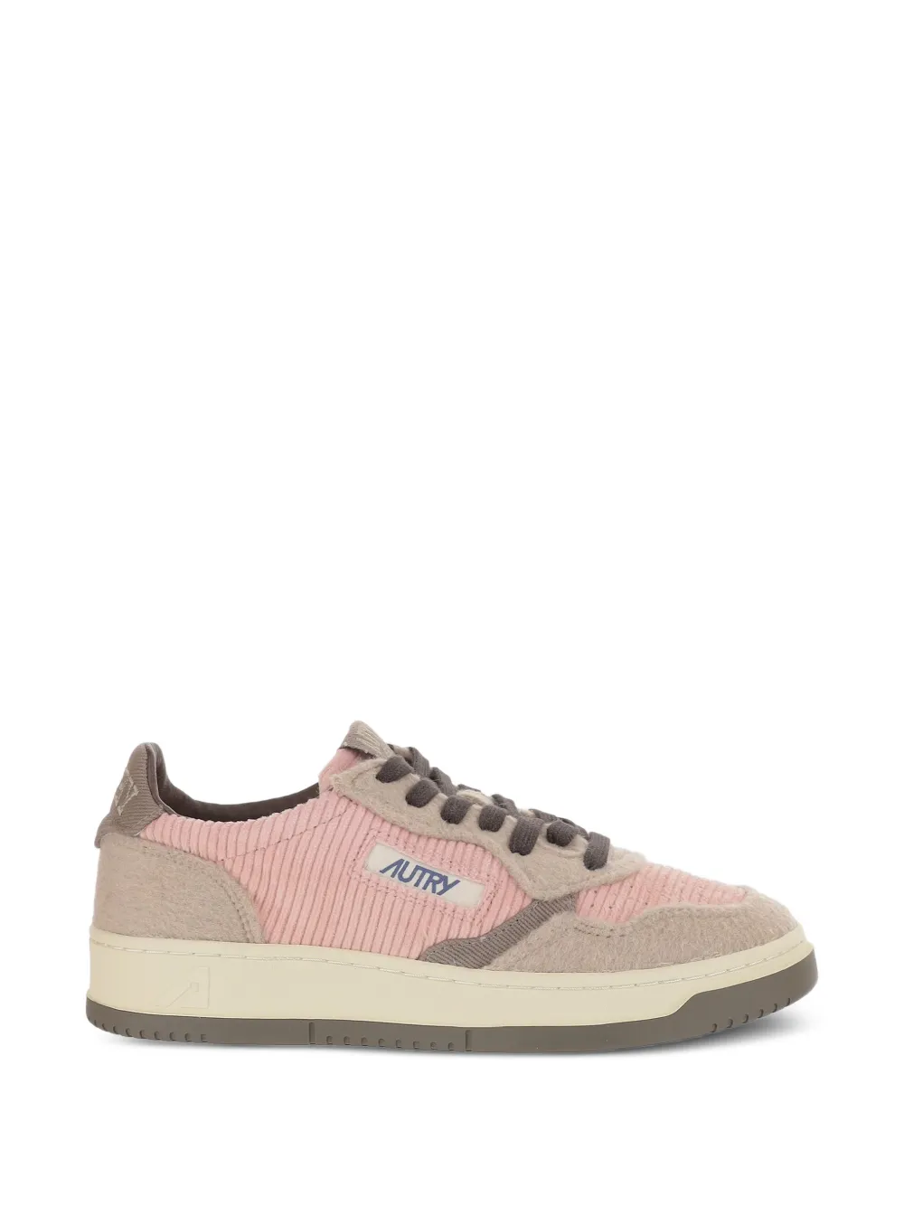 Autry corduroy panelled sneakers - Rosa