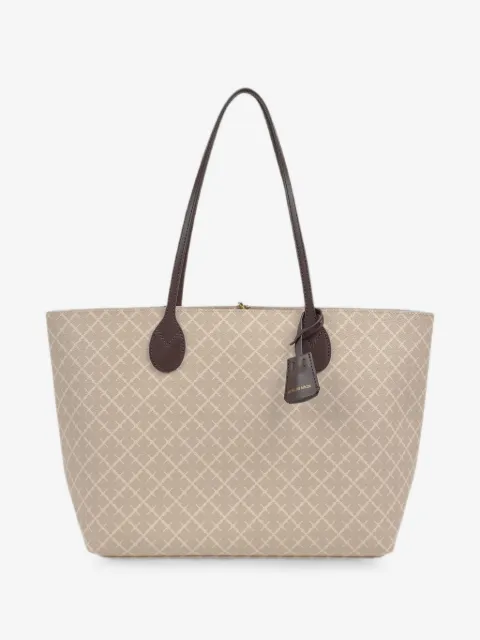 By Malene Birger bolso shopper Abigail con motivo geométrico