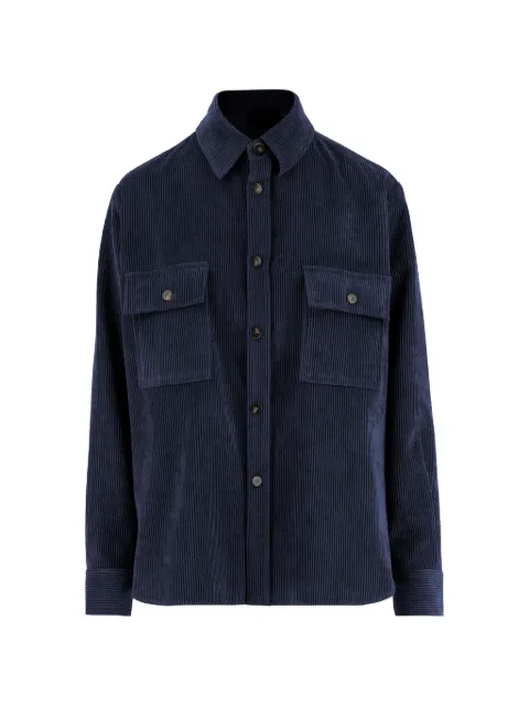 F.It camisa con efecto de pana