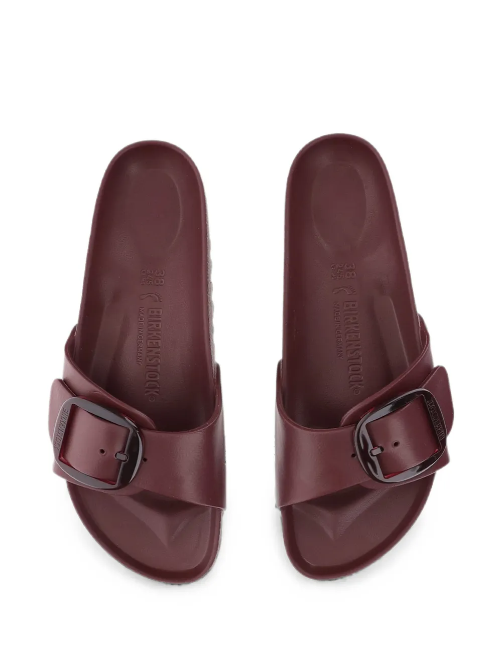 Birkenstock Madrid Big Buckle sandals Rood