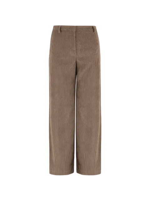F.It corduroy wide-leg trousers