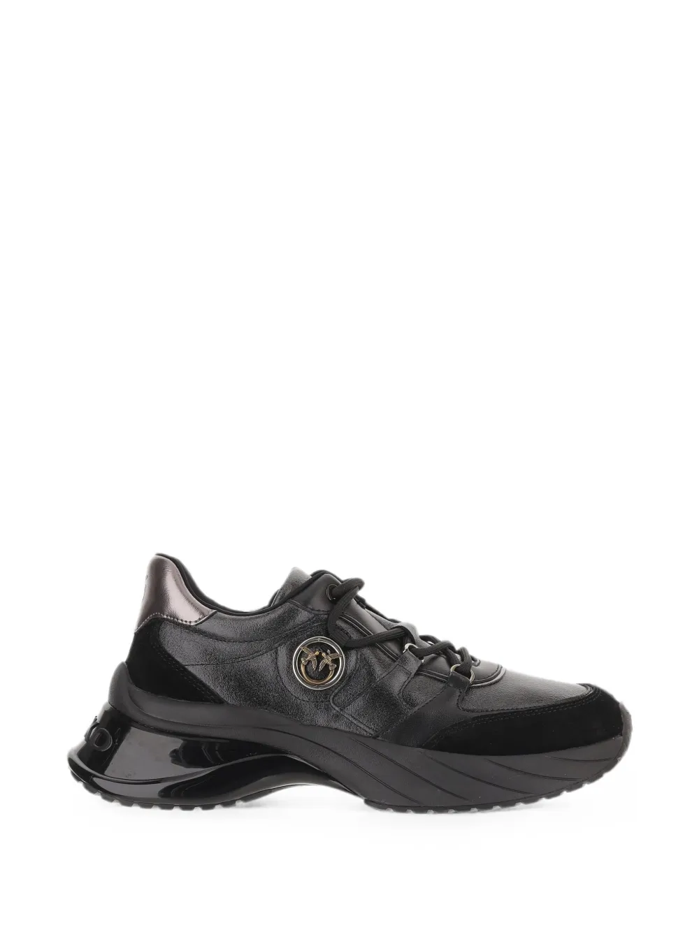 PINKO Ariel leather sneakers - Schwarz