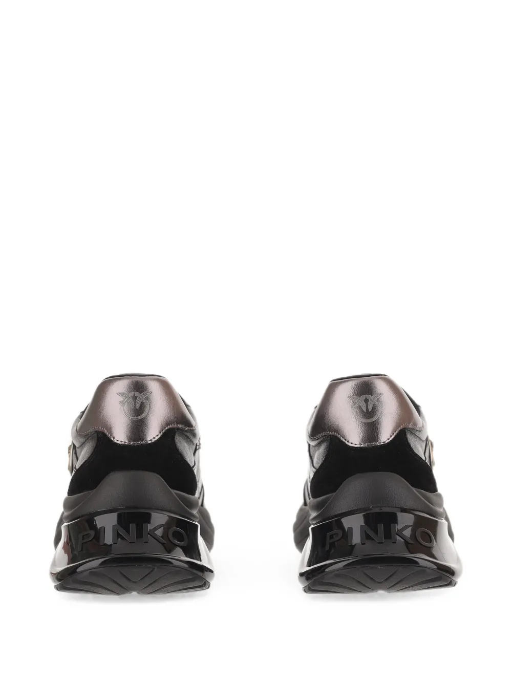 PINKO Ariel leren sneakers Zwart