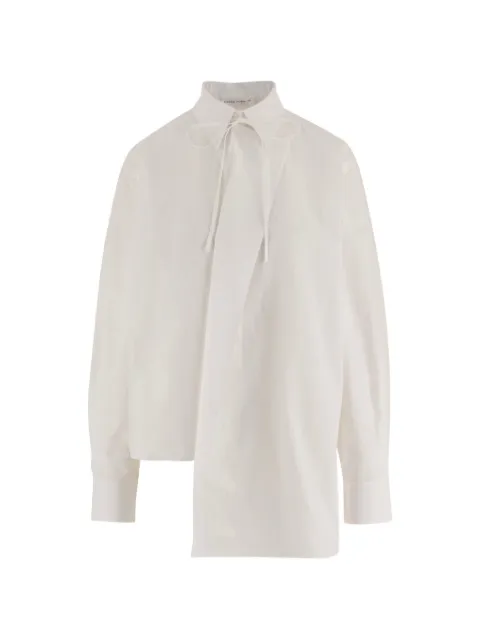 Niccolò Pasqualetti bow-detail asymmetric shirt