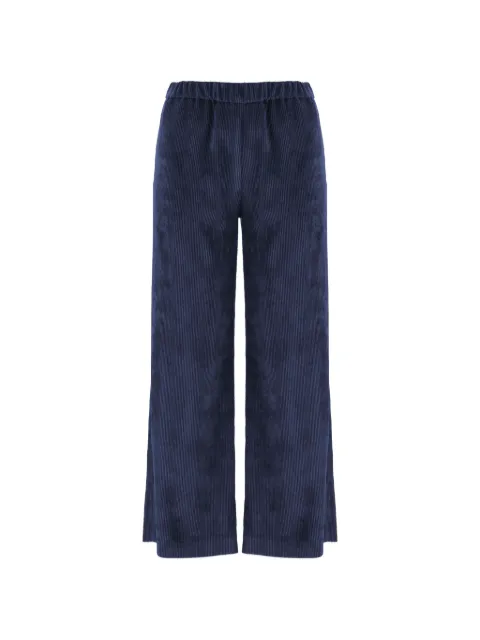 F.It pantalon en maille à design côtelé
