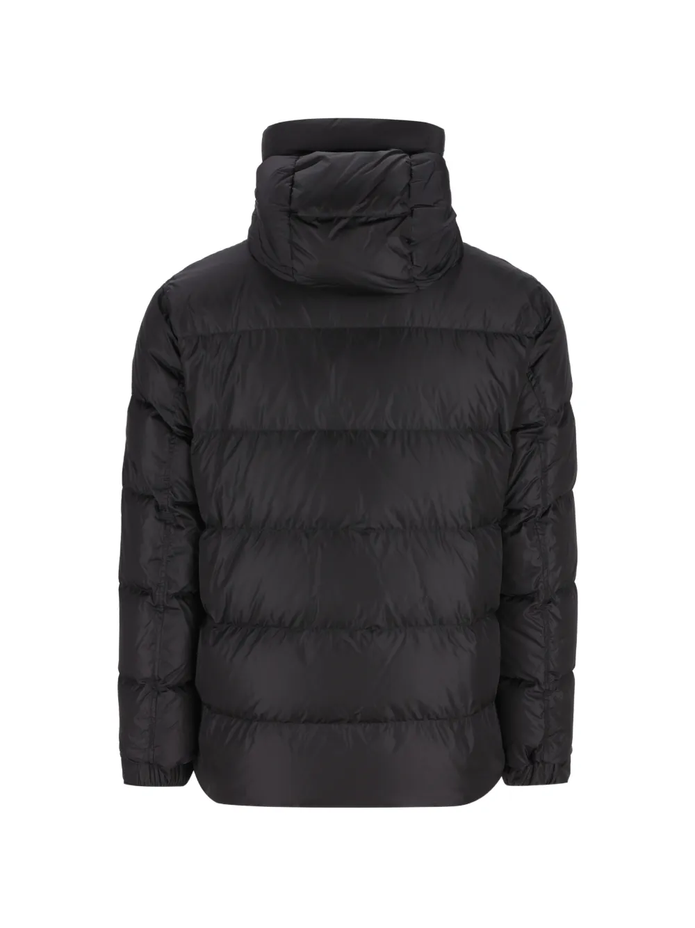 Herno Gevoerd jack met capuchon Zwart