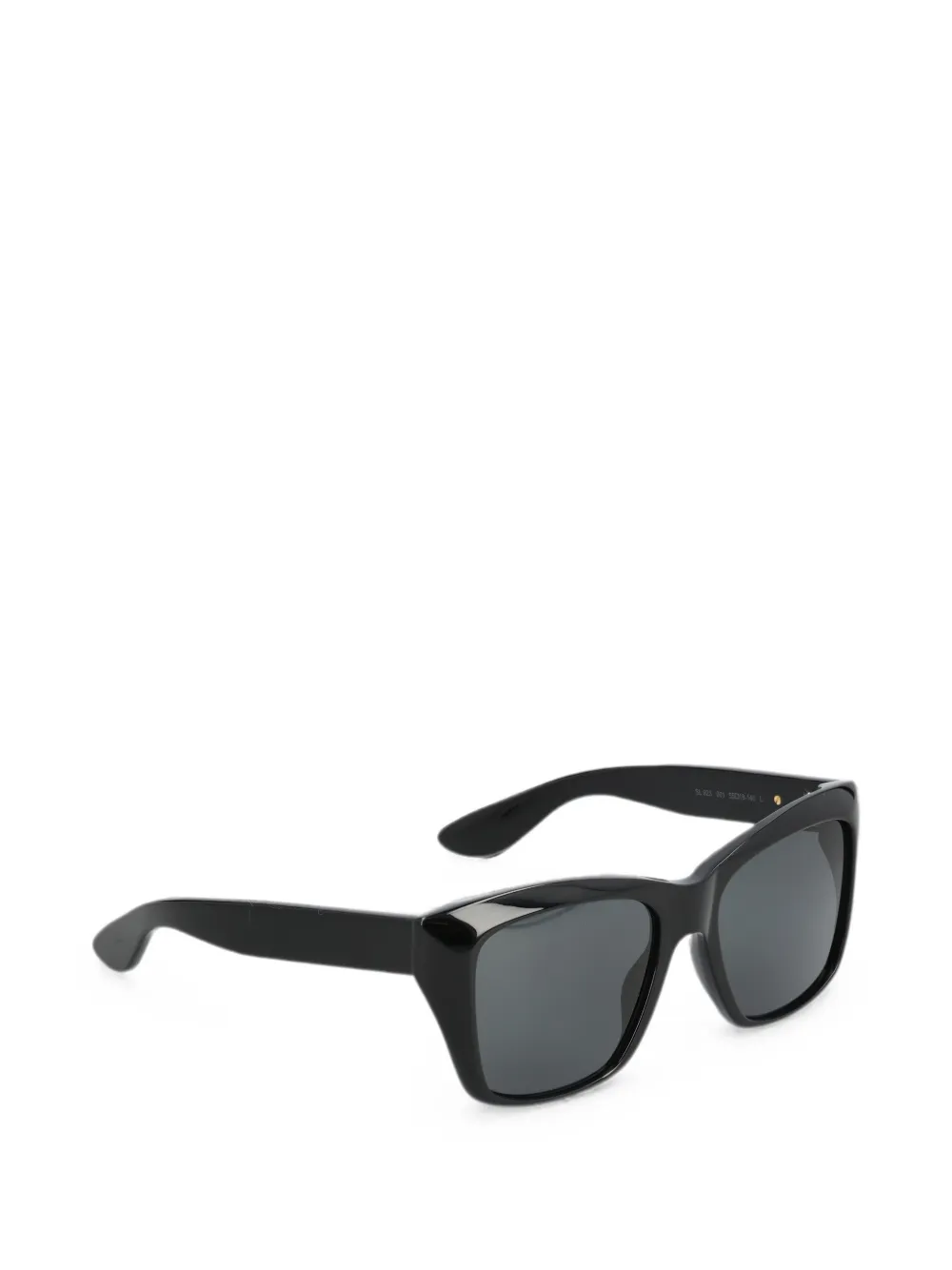 Saint Laurent Eyewear Zonnebril met vierkant montuur Zwart