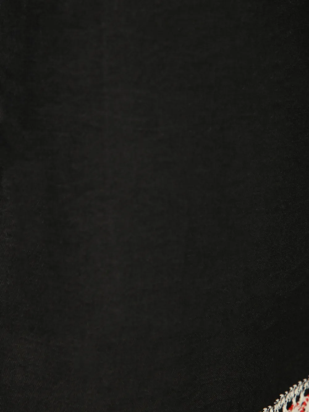 COMMAS Elastische shorts met gehaakte afwerking Zwart