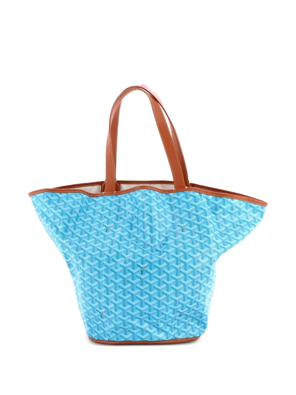 Goyard Pre-Owned Belharra Reversible Coated Canvas tote bag - Blu