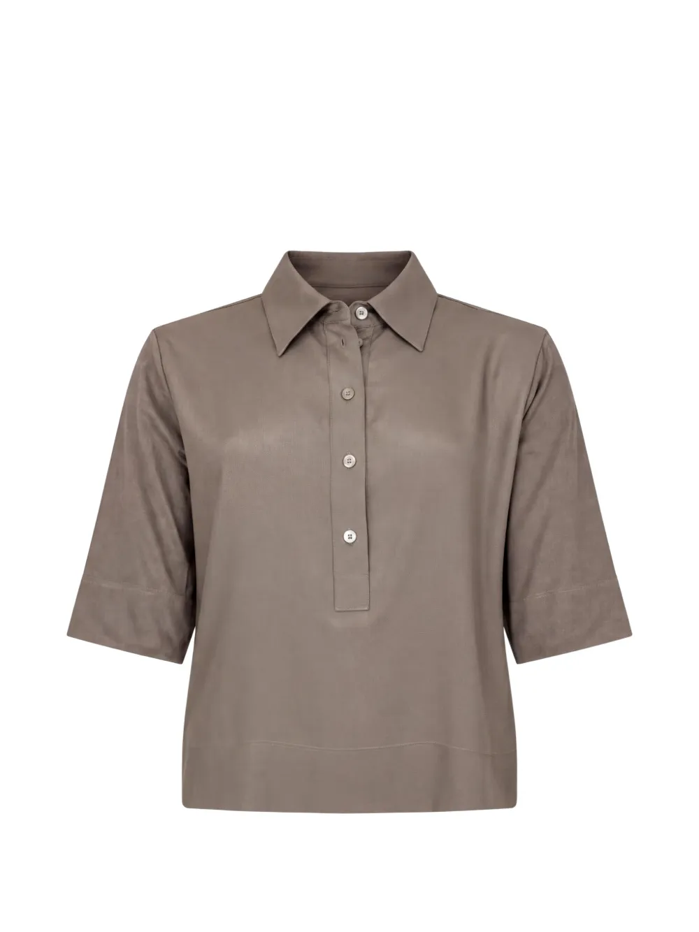 Seventy short-sleeve polo shirt - Nude