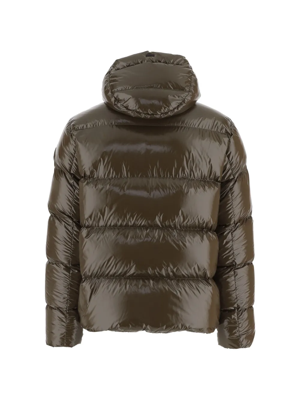 Herno Gevoerd jack met capuchon Bruin