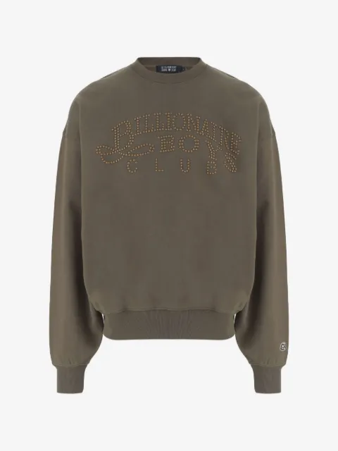 Billionaire sudadera con apliques del logo