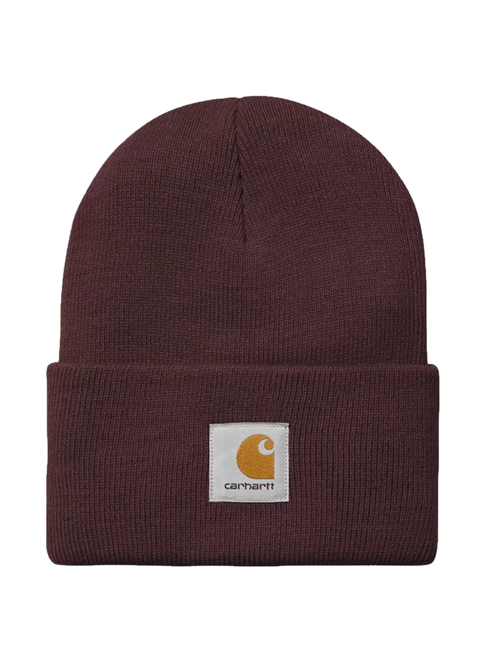Carhartt WIP Watch logo-patch beanie hat - Rosso