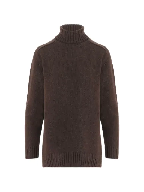 Bruno Manetti roll-neck ribbed-trim sweater