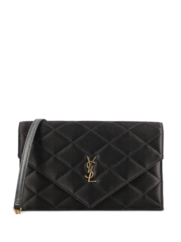 Saint Laurent Paris チェーンウォレット | ブラック | FARFETCH JP