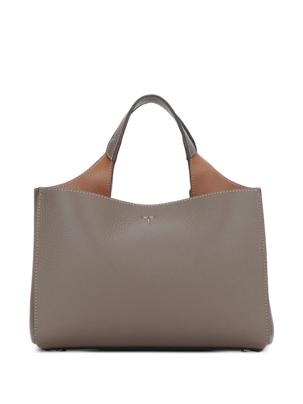 Tod's T-Timeless shopper van bewerkt leer Grijs