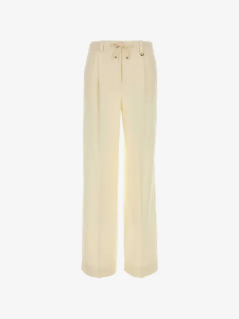 Moncler wool gabardine tailored trousers
