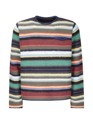 sacai ストライプ カーディガン M サイズ Sacai ストライプ カーディガン | ブラック | FARFETCH JP