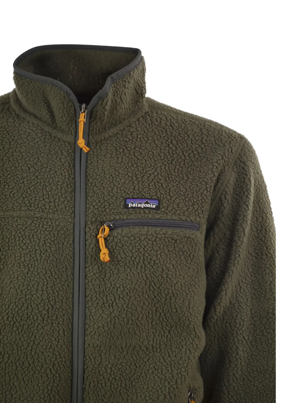 Patagonia Retro Pile fleece jack Groen