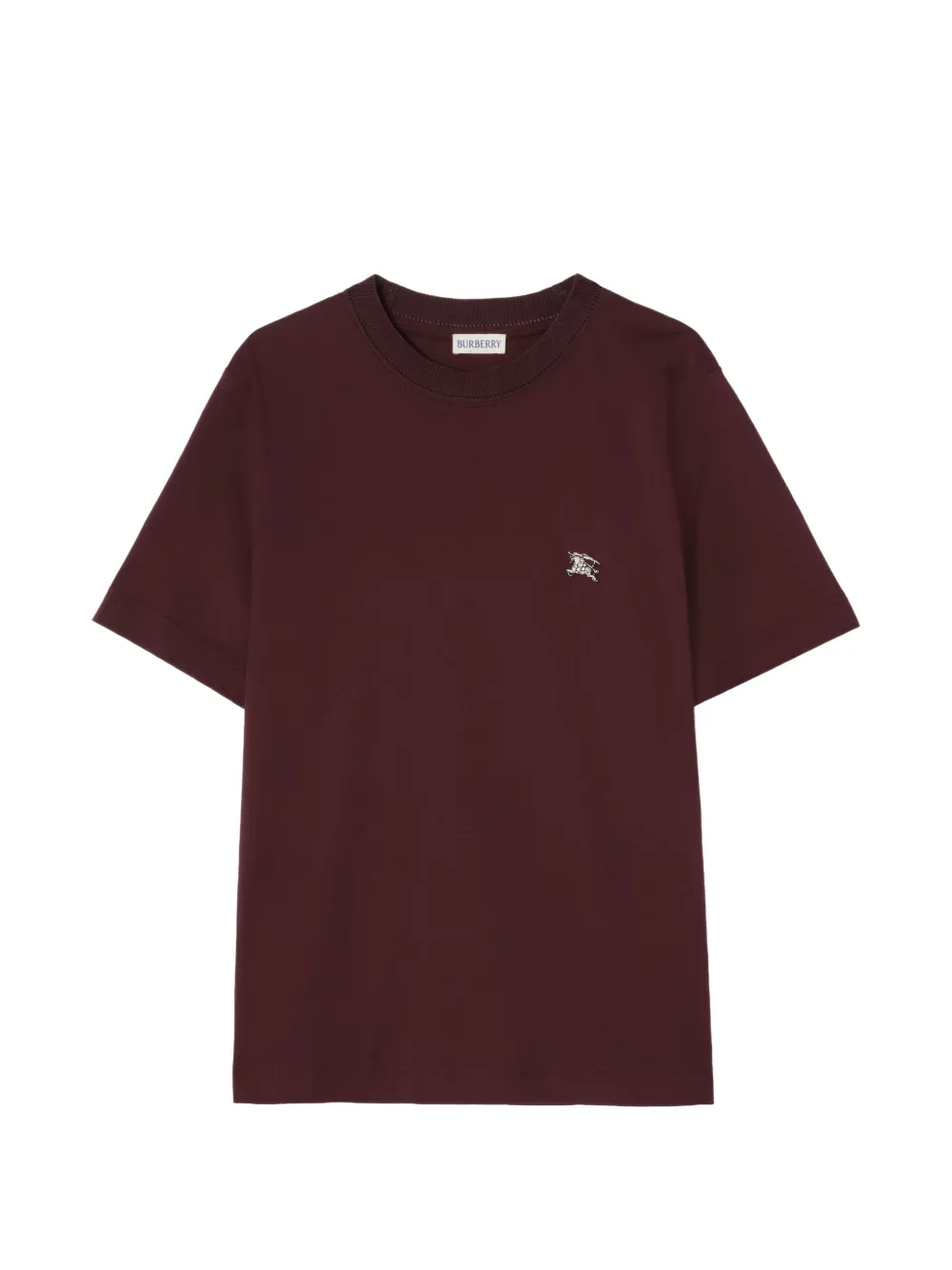 Burberry logo-detail T-shirt - Rot